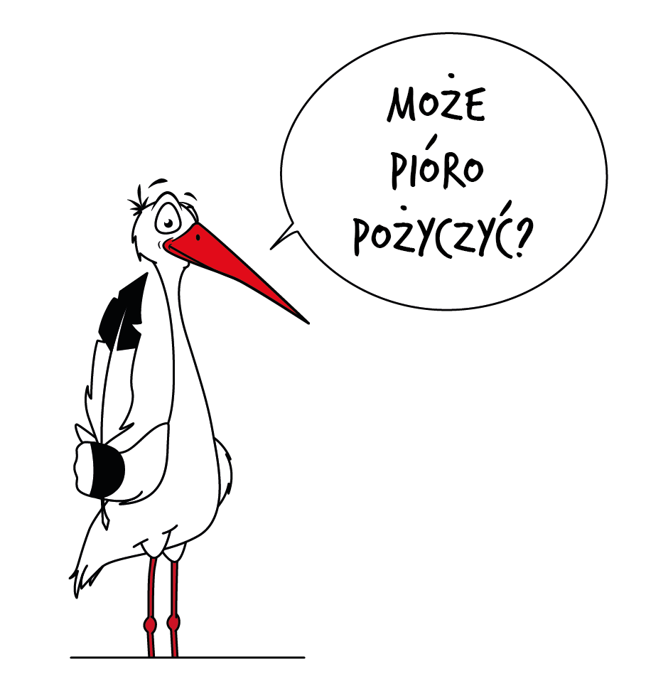 Może pióro pożyczyć?
